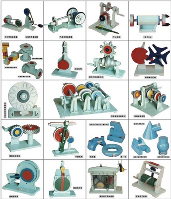 螺旋传动轴及轴彀配合教学模型(铝制教学模型) 上海华育教学设备